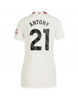 Manchester United Antony #21 Kolmaspaita Naisten 2023-24 Lyhythihainen